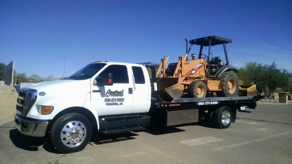 commercial vehicle towing - central towing